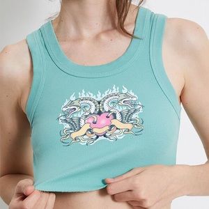 PacSun Dragon Tattoo Tank Top